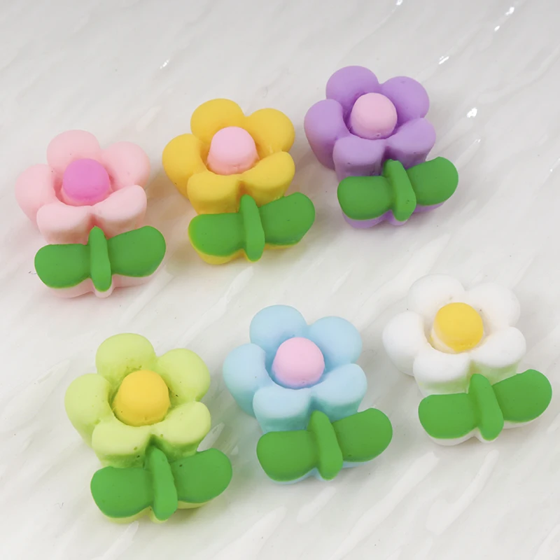 Resin Art Earrings Material - 20/100 Stücke Mini Blumen DIY Harz