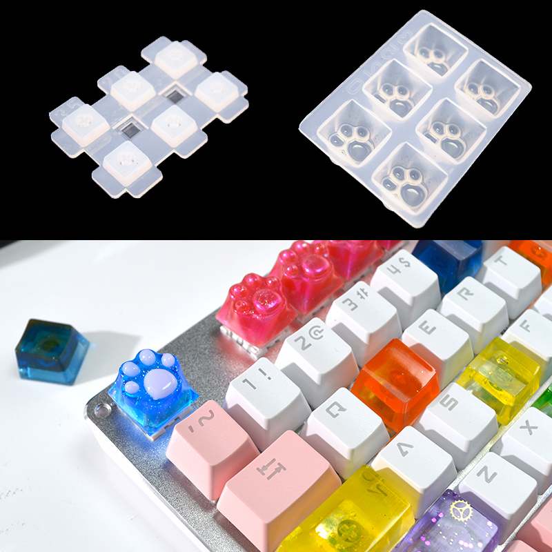 Resin Art Equipment - Schlüssel Kappe Harz Mold Silikon Keycap