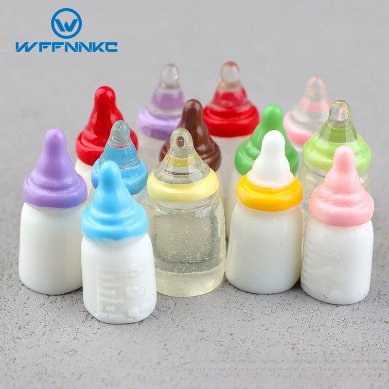 Resin Art Earrings Material - Wffnnkc 10pcs Cartoon Simulation Flasche Harz