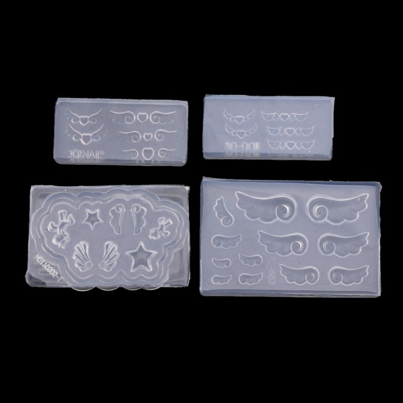 Resin Art Earrings Material - DIY Art Dekorationen Zubehör Art Vorlagen