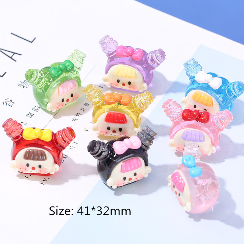 4 Stück transparente Puppen ko – Resin Art Earrings Material Bewertung und Preis