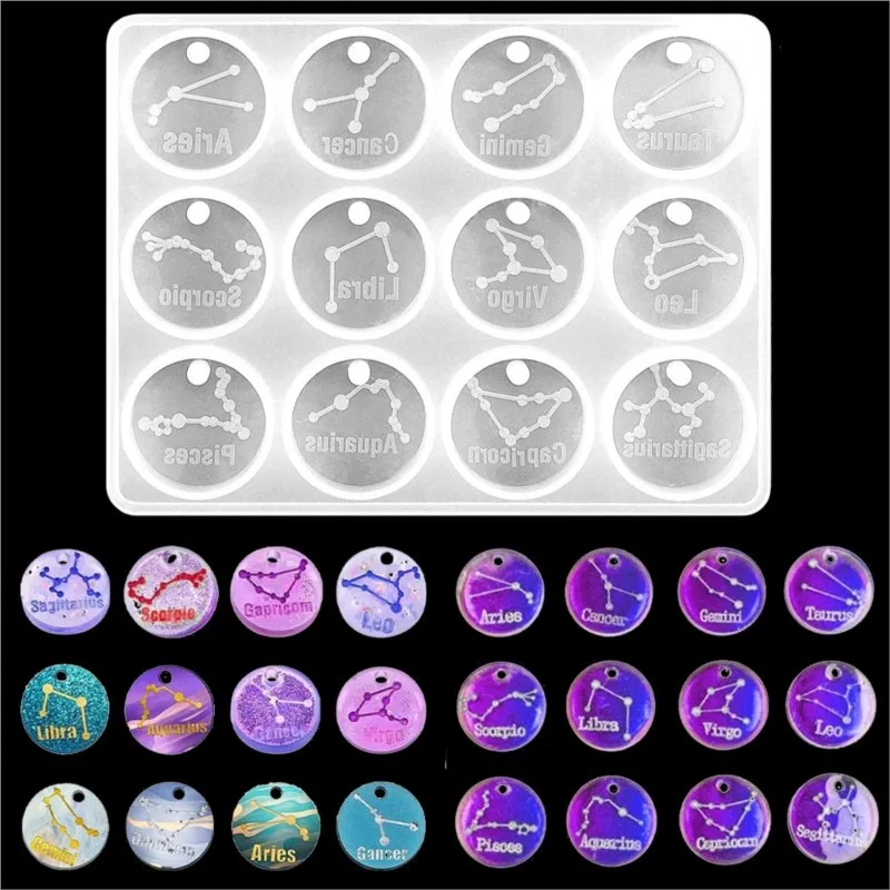 12-Sternzeichen-Sternbild-Harz – Resin Art Supplies Bewertung und Preis