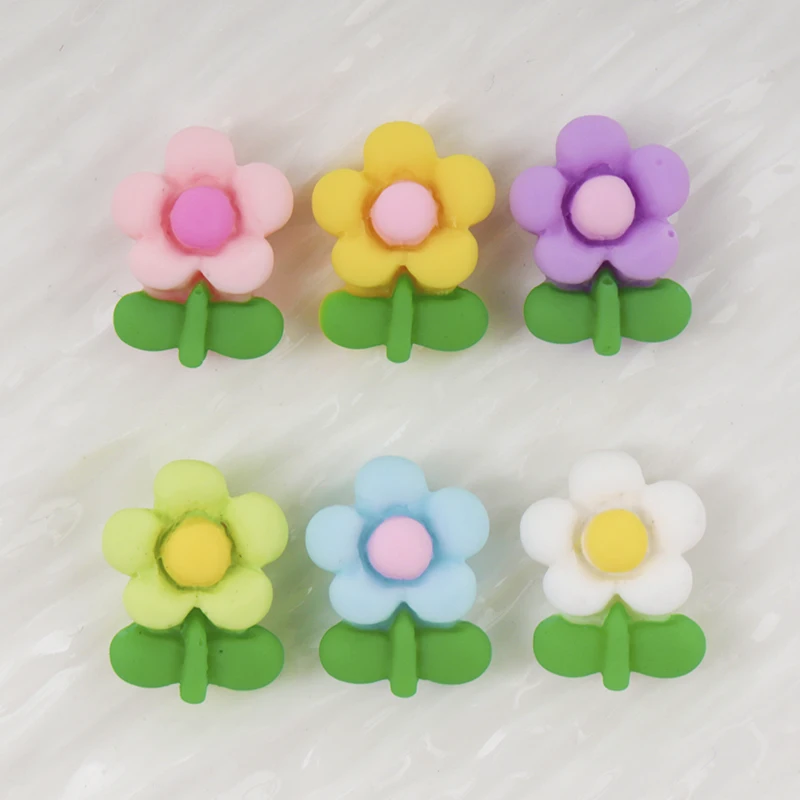 20/100 Stücke Mini Blumen DIY  – Resin Art Earrings Material Bewertung und Preis