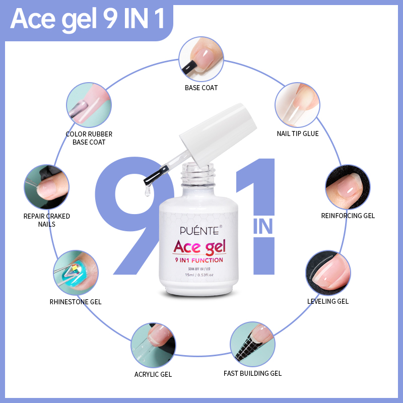 15 ml Ace Gel 9-in-1 Nagelkleb – Resin Art Varnish Bewertung und Preis