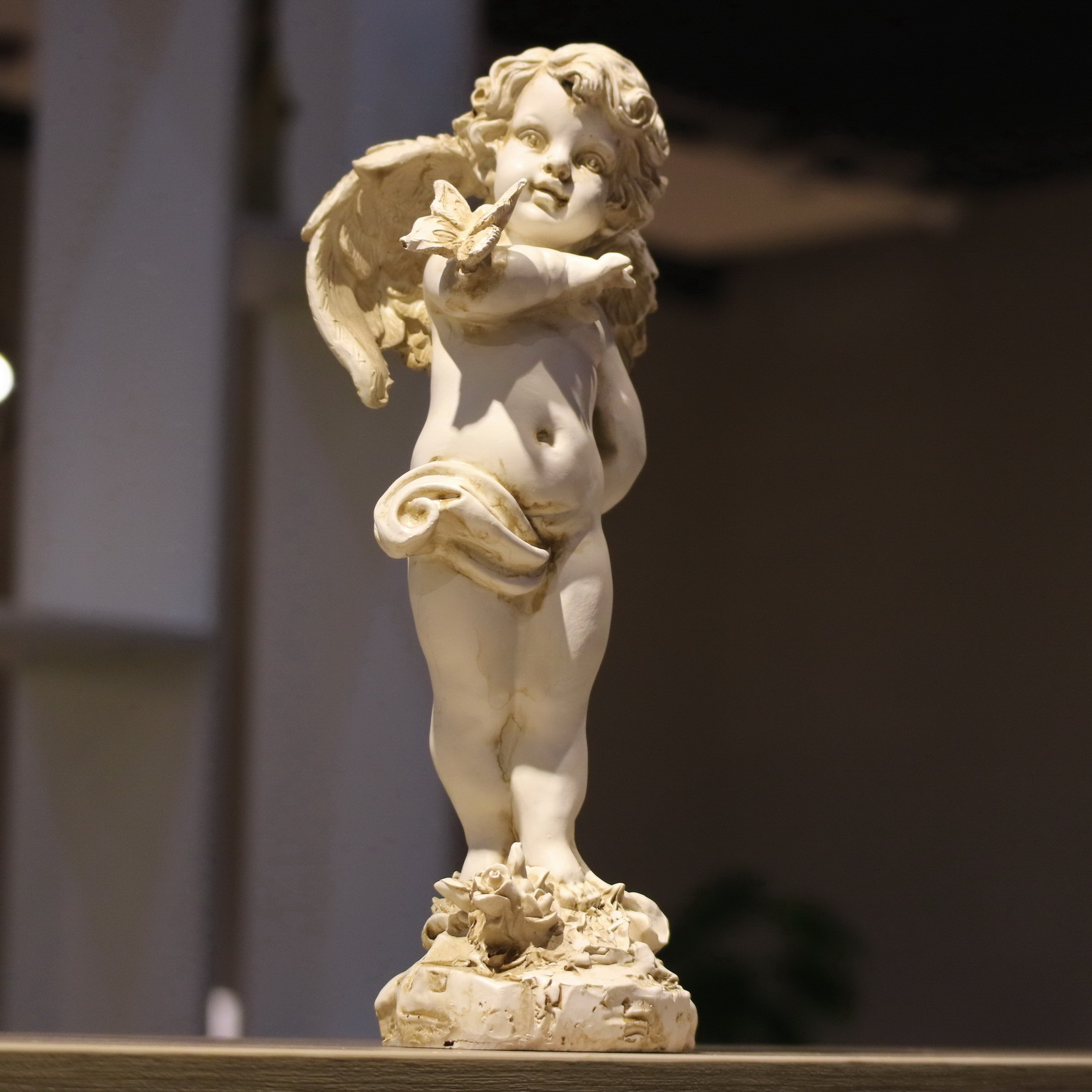Retro-Engel-Figur aus Kunsthar – Resin Art Gift For Wedding Bewertung und Preis