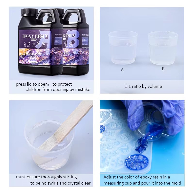 Easy Mix 1:1 Epoxidharz-Set, k – Resin Art Supplies Bewertung und Preis