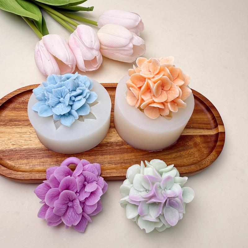 ● Hortensien-Blumen-Silikonfor – Resin Art Clay Bewertung und Preis