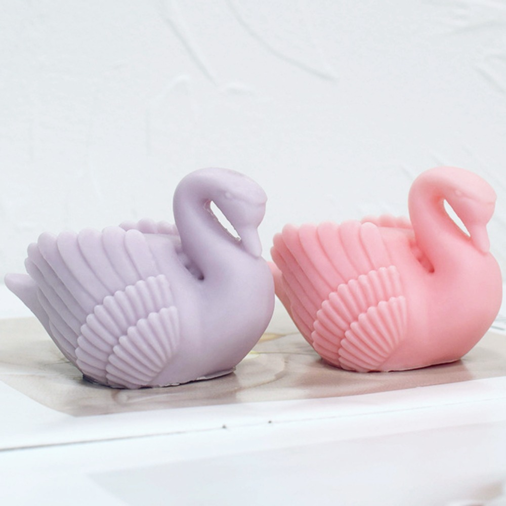 Weißer Schwan Silikon Kerzenfo – Resin Art Gift For Wedding Bewertung und Preis