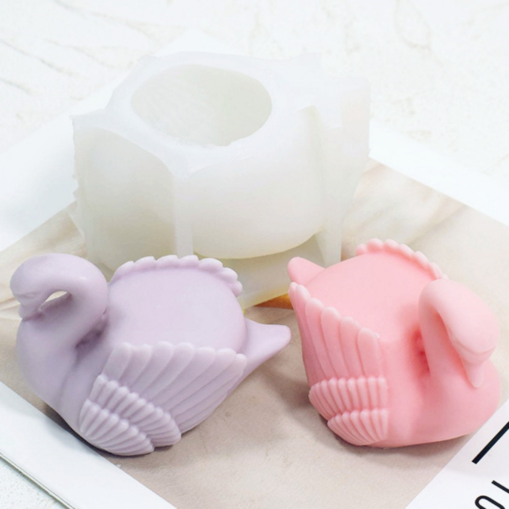 Weißer Schwan Silikon Kerzenfo – Resin Art Gift For Wedding Bewertung und Preis
