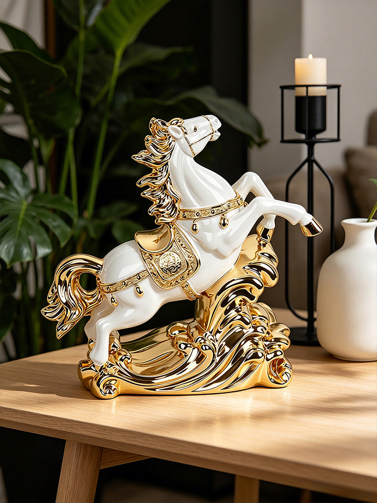 Wohndekor Pferdestatue Desktop – Resin Art For Anniversary Gift Bewertung und Preis