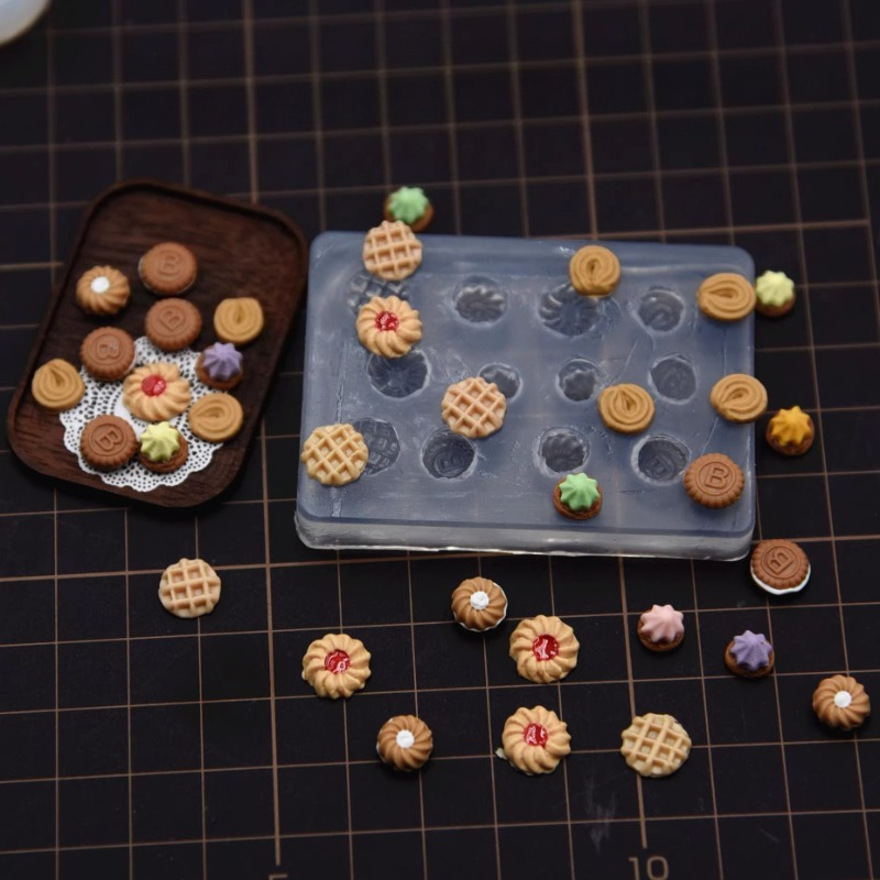 Mini Keks Brot Silikon Form DI – Resin Art Clay Bewertung und Preis