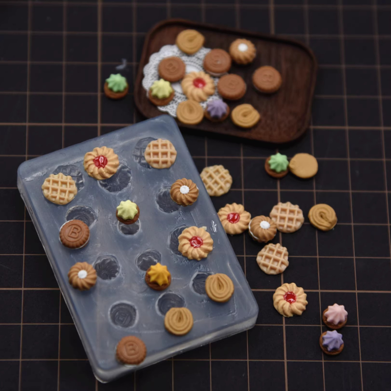 Mini Keks Brot Silikon Form DI – Resin Art Clay Bewertung und Preis