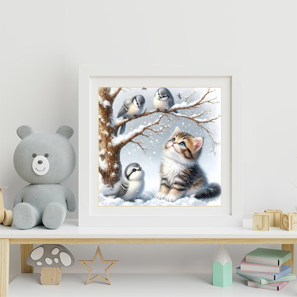 Evershine Katze Diamant Mosaik – Resin Art Wallpaper Bewertung und Preis