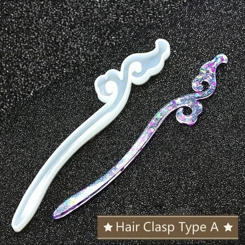 Neue Transparente Haarnadel Si – Resin Art Supplies Bewertung und Preis