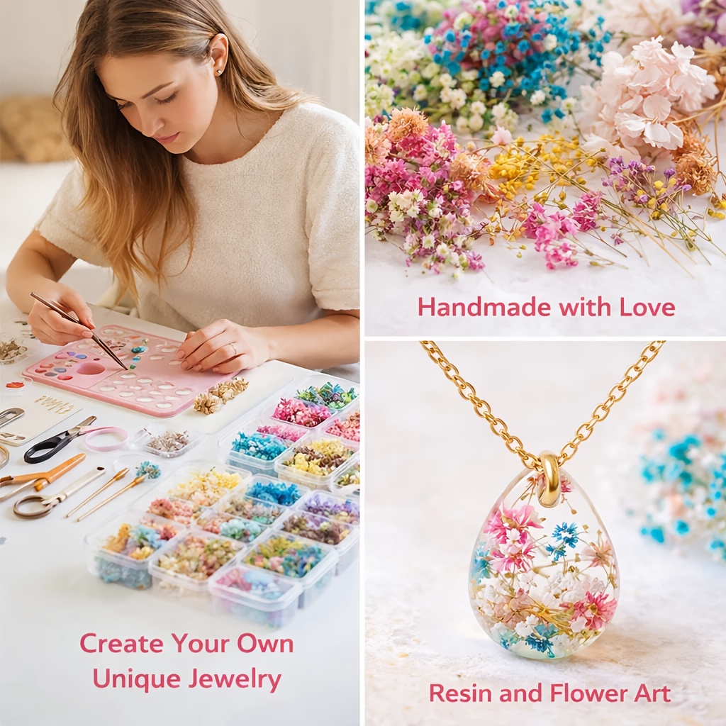 10er-Set Gemischte Getrocknete – Resin Art Gift For Wedding Bewertung und Preis