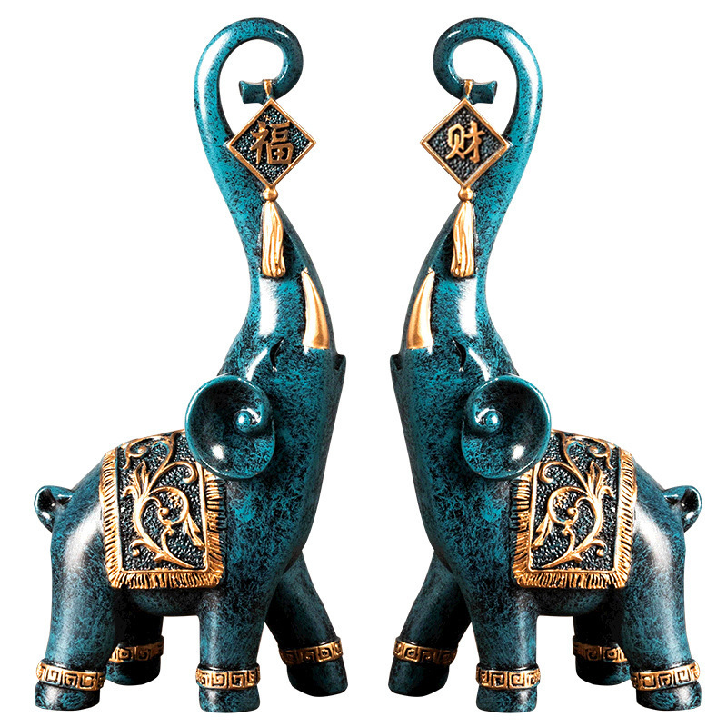 Ein Paar Glücksbringende Elefa – Resin Art For Anniversary Gift Bewertung und Preis