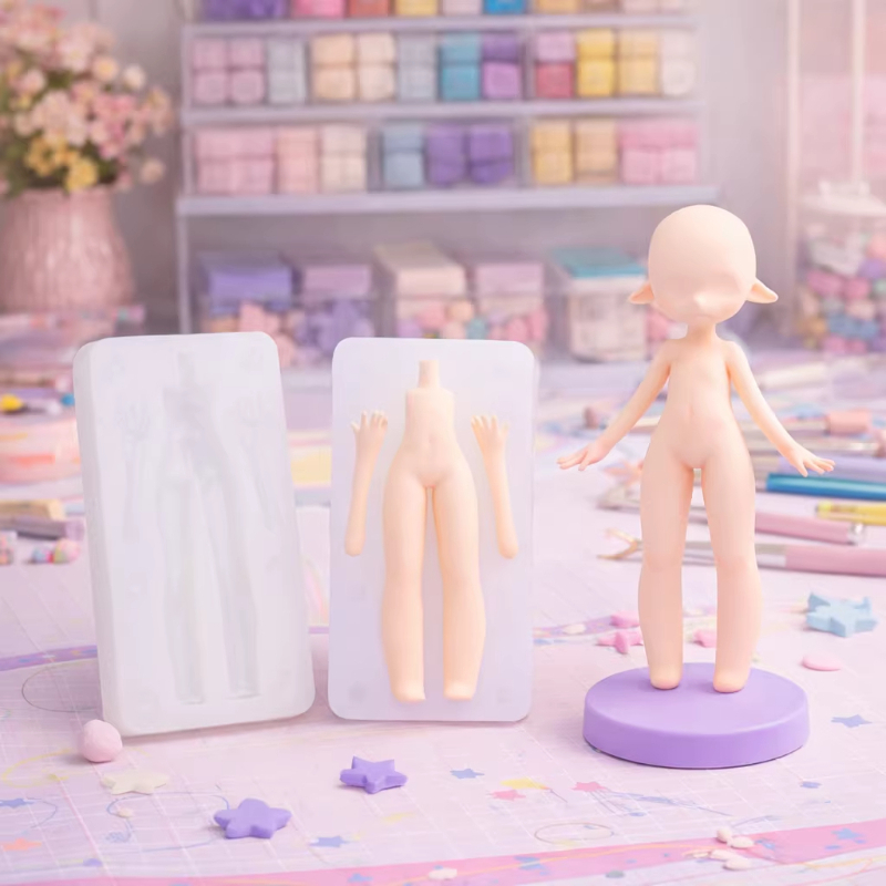 Puppen-Gesichts-/Körper-Siliko – Resin Art Clay Bewertung und Preis