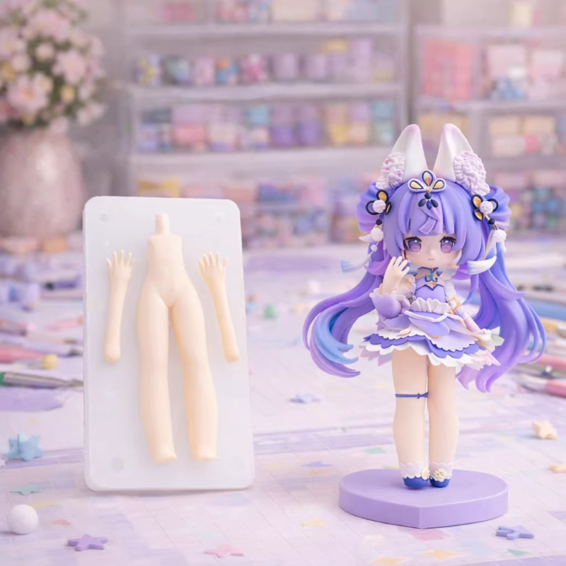 Puppen-Gesichts-/Körper-Siliko – Resin Art Clay Bewertung und Preis