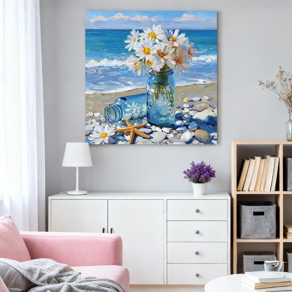 HUACAN Diamantmalerei Gänseblü – Resin Art Wallpaper Bewertung und Preis