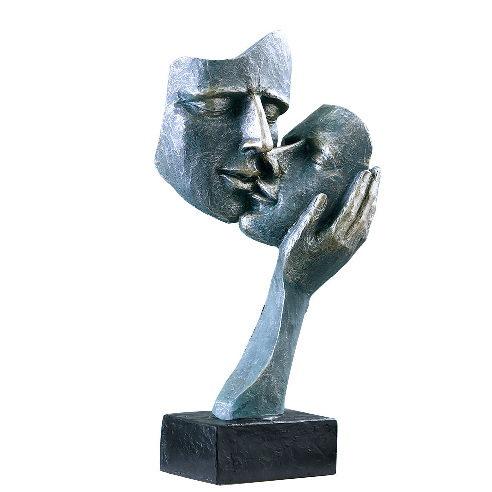 Küssende Gesichtsmasken-Skulpt – Resin Art Unique Ideas Bewertung und Preis
