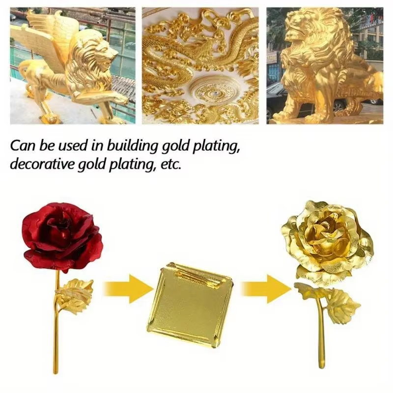 100 Stück Imitations-Gold-Silb – Resin Art Gift For Wedding Bewertung und Preis