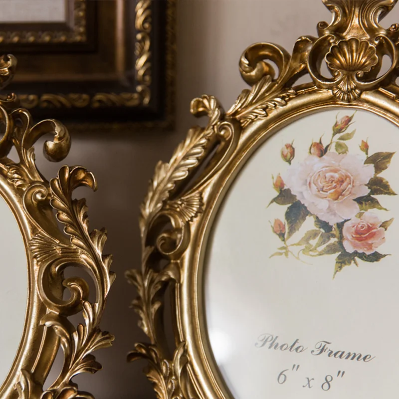 Retro Gold Ovaler Kunstharz-Bi – Resin Art Gift For Wedding Bewertung und Preis