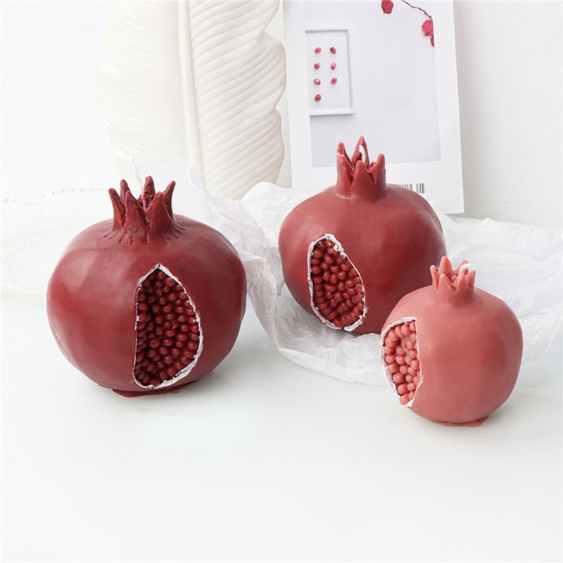 Granatapfel-Kerzen-Silikonform – Resin Art Clay Bewertung und Preis