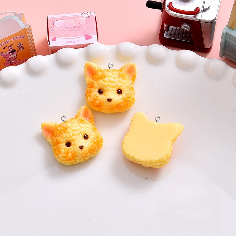 10 Stücke Cartoon Kekse Hund H – Resin Art Earrings Material Bewertung und Preis